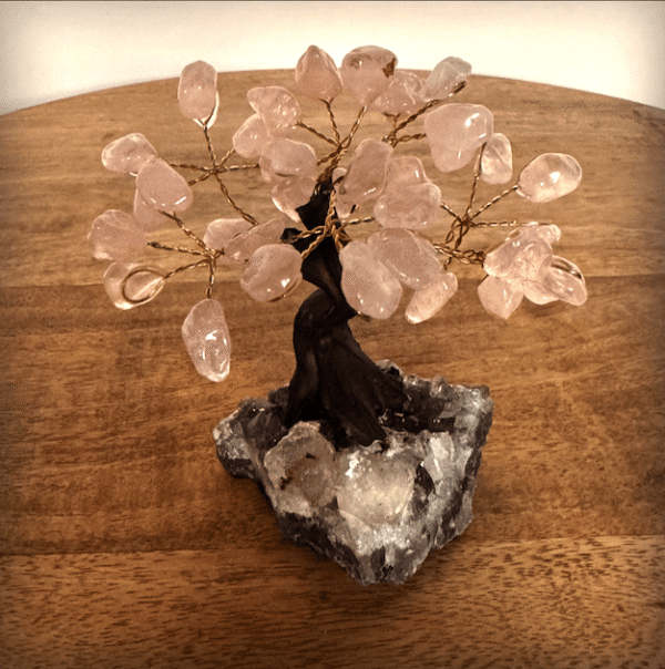 Edelstenenboom Rozenkwarts