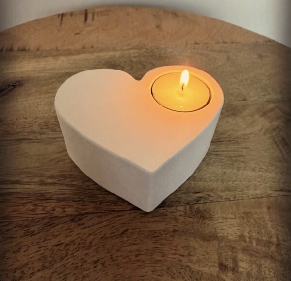 Hartvormige waxinelichthouder 2 Hartvormige waxinelichthouder 2