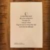 Gedicht 'Je hebt mijn hand als je het nodig hebt'