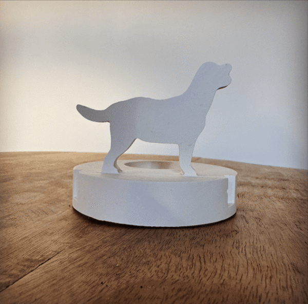 Waxinelichthouder - lichtje van liefde 3