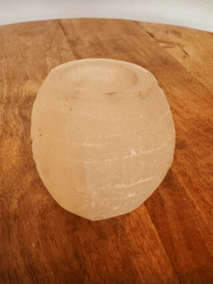 Waxinelichthouder seleniet 4 Waxinelichthouder seleniet 4