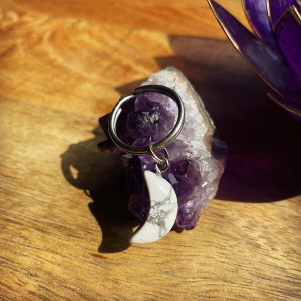 Howliet edelsteen hanger maan